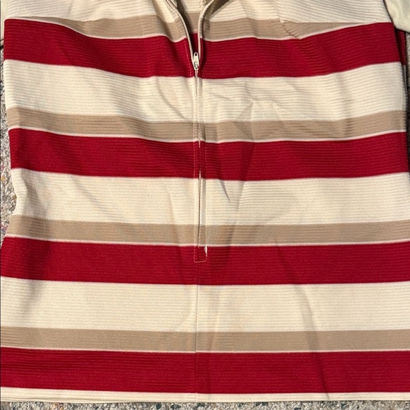 Vintage 1970s Fire Islander Zip Front Top S - Picture 3 of 7